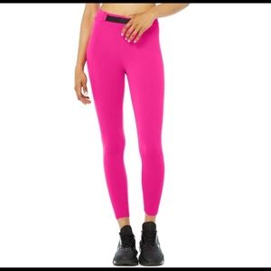 Alo 7/8 Visionary Leggings Neon Pink